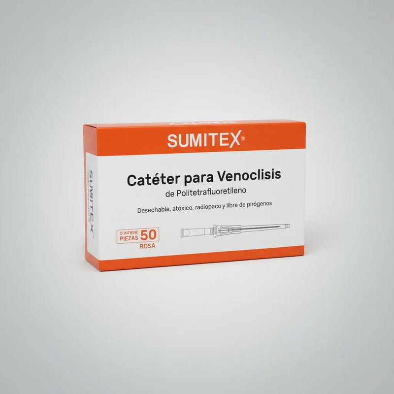 Cateter P/venoclisis Yelco 14gc/50 Politetrafluoretileno