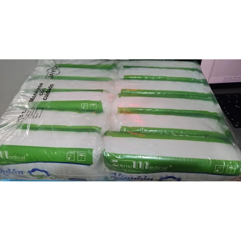 De 12 Bolsas De Algodon Plisado 50g, Sensilmedical