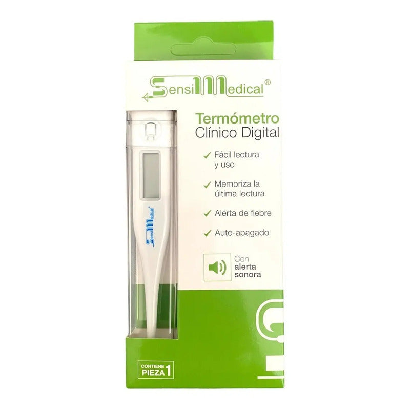 Termómetro Digital Sensi Medical Sjm-jy-0021 Axilar Punta Flexible