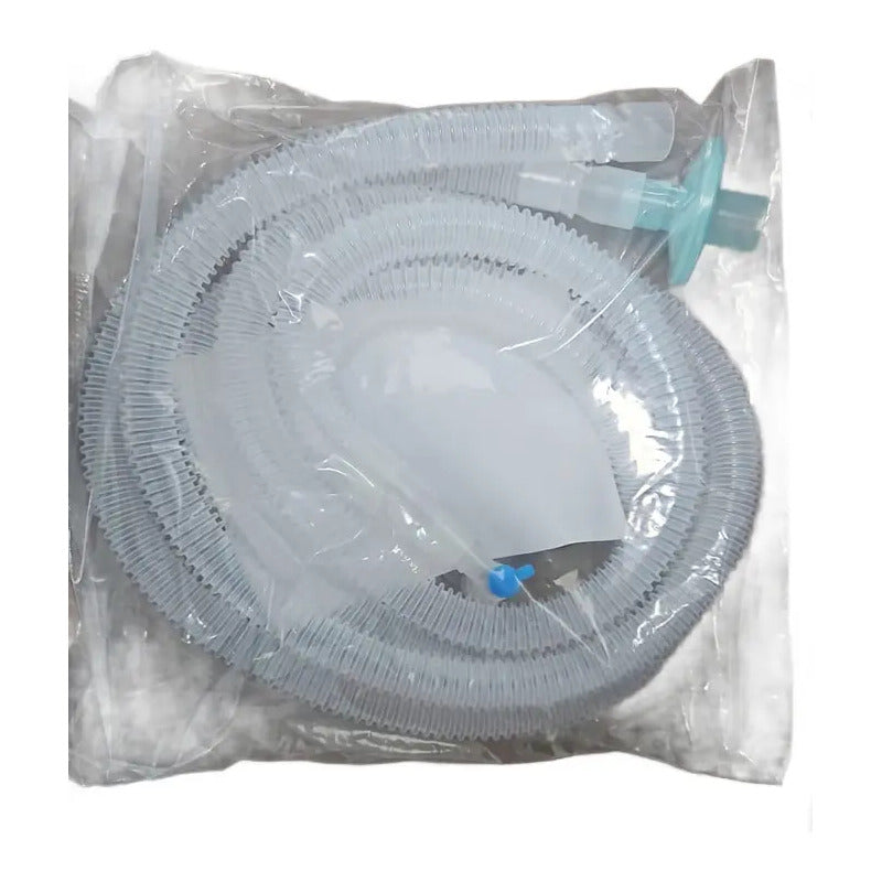Circuito De Respiración Nnuver Modelo Corrugado Para Anestesia De Adulto