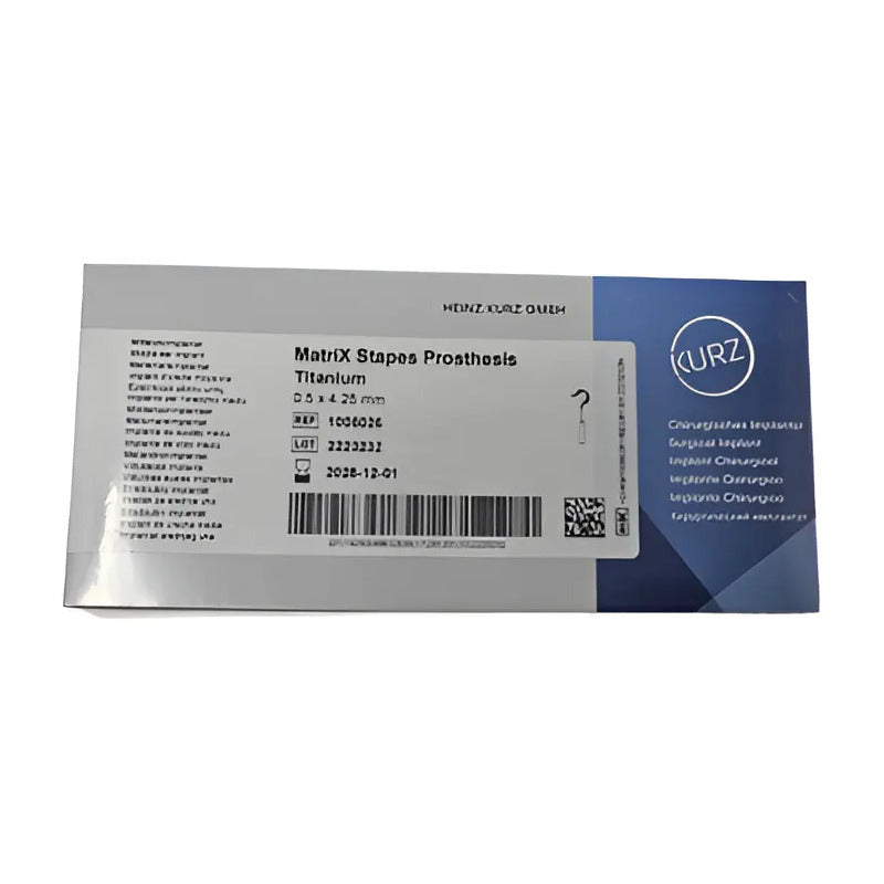 Protesis Pasra Oido Medio De Titanio Matrix .5 X 4.25 Mm