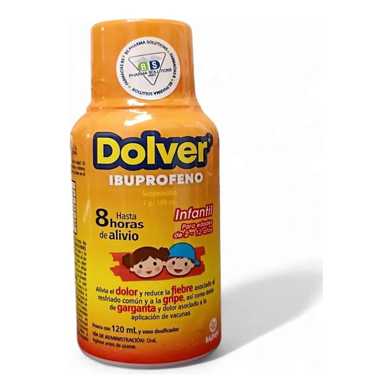 Dolver Infantil Ibuprofeno Solución C/120 Ml Maver