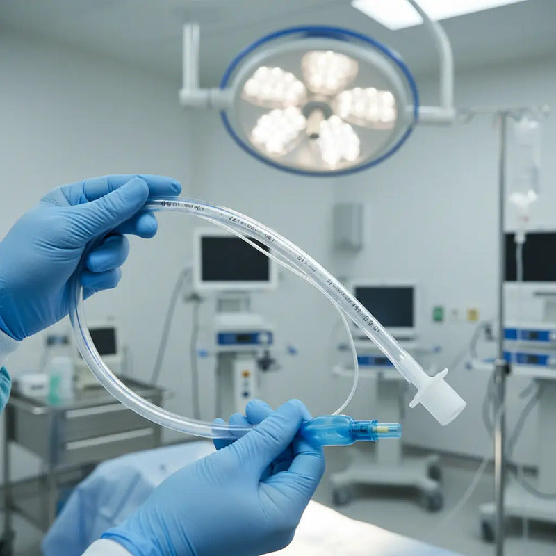 Tubo Endotraqueal Con Globo Por Pieza ( Tamaños A Elegir)