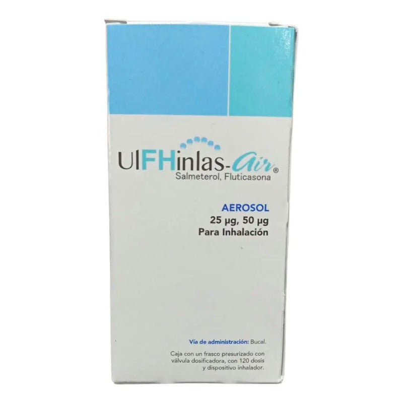 Ulfhinlas-air Aerosol 0,333/3,333 Mg, 1 Frasco Presurizado 120 Dosis