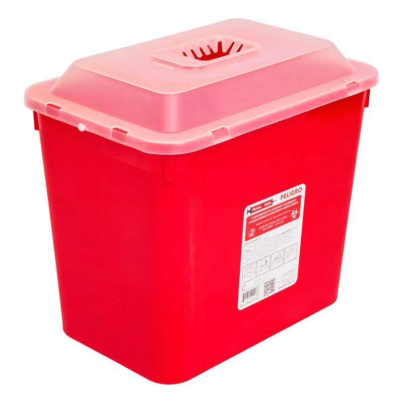 Bote Recolector Punzocortante Degasa 8.5l Contedor Residuos