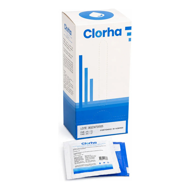 50 Sobres Solución Antiséptica, Gluconato De Clorhexidina3ml