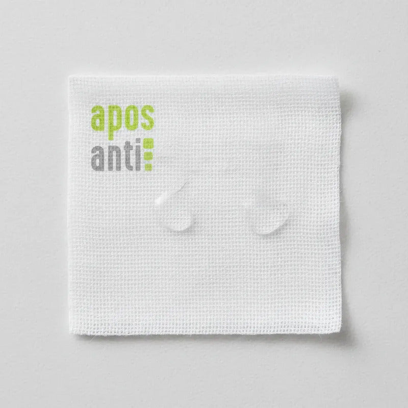 12 Pack Apósito Con Barrera Antimicrobiana 10x10cm A 20cm Plateado