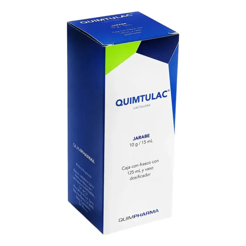 Quimtulac Jarabe 10 G/15 Ml, 1 Frasco 125 Ml + Vaso Dosificador