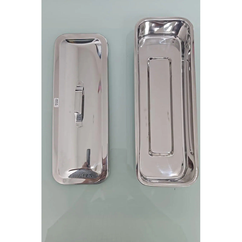 Caja P/esterilizar Instrumental Medico C/tapa31x10x5cm