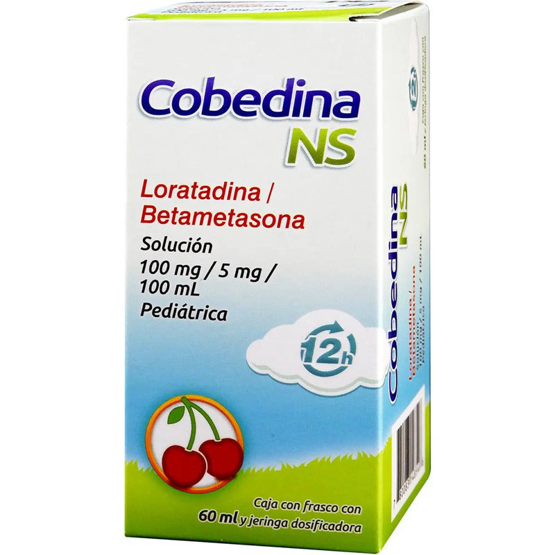 Cobedina Ns Solución 100 Mg/5 Mg, 1 Frasco 60 Ml + Dosificador