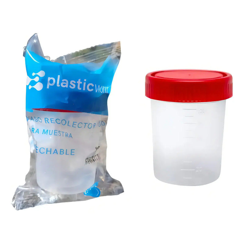 Vaso Recolector De Orina Estéril 100ml C/30 Piezas