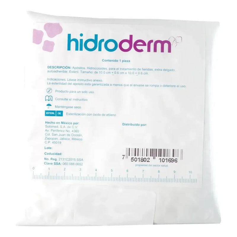 5 Pack De Apósito O Parche Hidrocoloide 15cm X 21 Cm Estéril Amarillo
