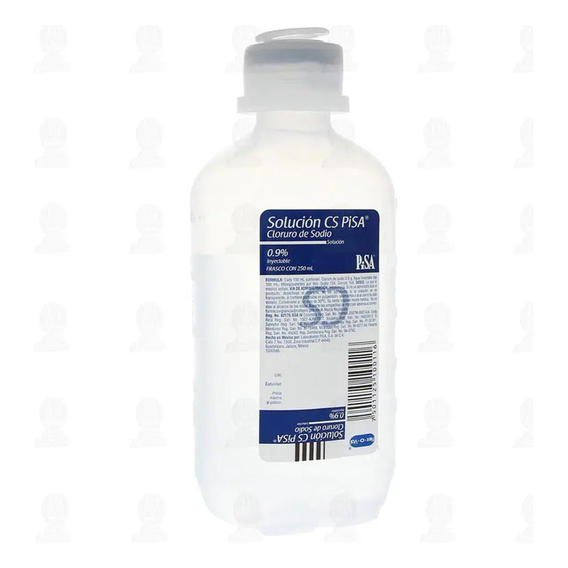 Salt Claire Solución Inyectable 0,9 %, 1 Frasco 250 Ml