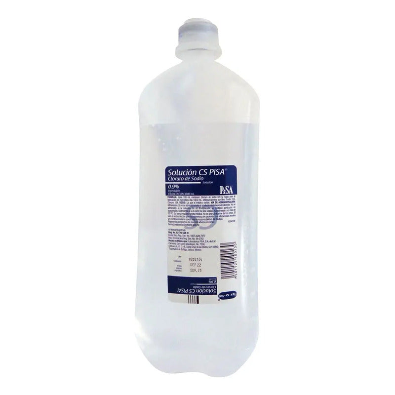 Solución Cs Pisa Solución 0,9 G, 1 Frasco Flex-oval 1000 Ml