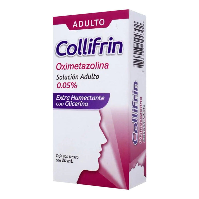Collifrin Solución Nasal 0,5 Mg/ml, 1 Frasco Gotero 20 Ml