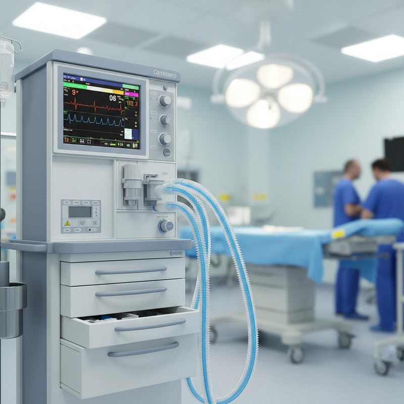 Circuito De Ventilación Para Anestesia Mod. Bilumen Adulto