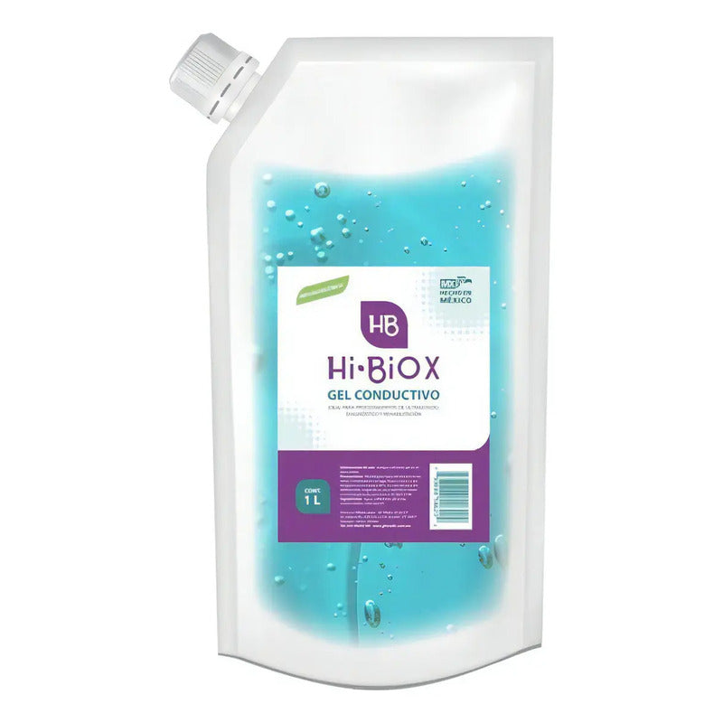 Gel Conductivo Ultrasonido Conductor 1 Lt Gh Medic Hi-biox Gel Conductivo Gel