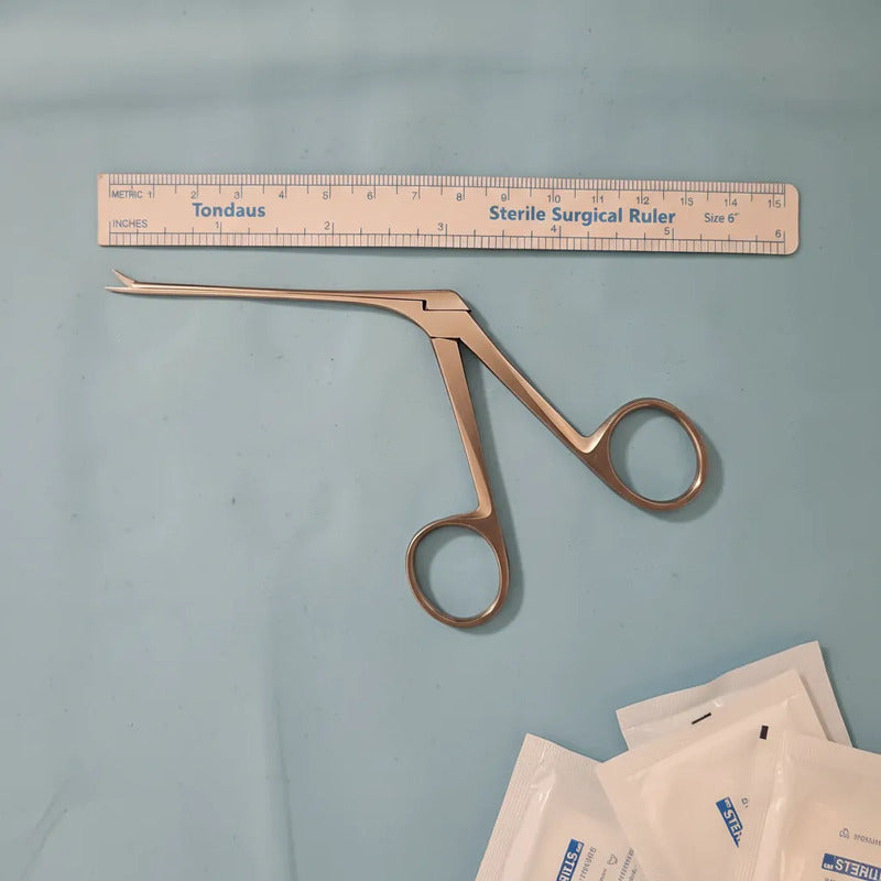 Tijera Recta Para Cirugia De Oido Para Otorrinolaringogia Tijera 5mm De Corte