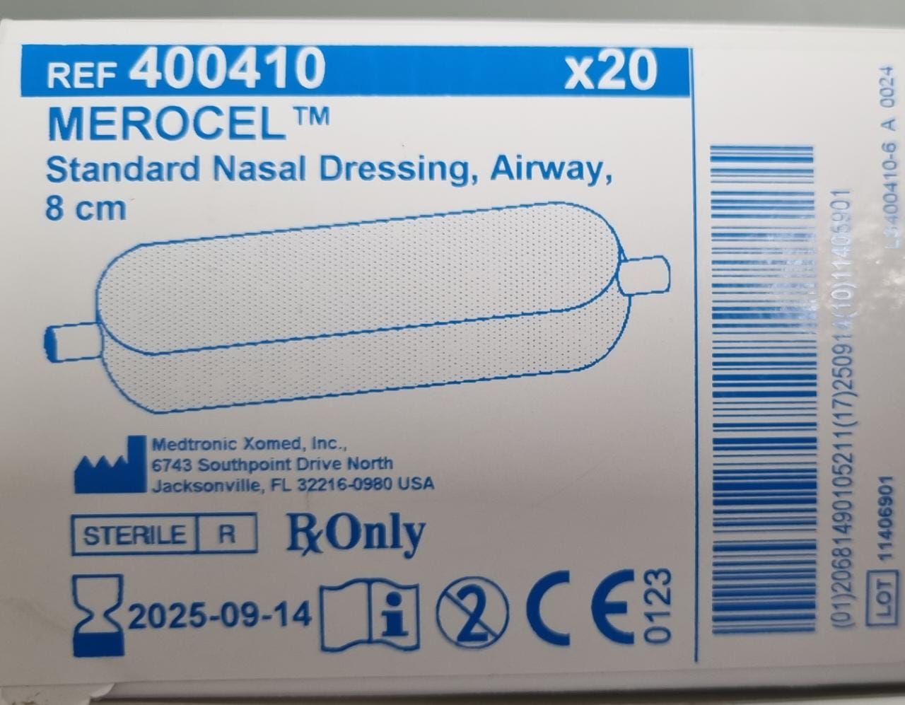 TAPÓN HEMOSTATICO MEROCEL