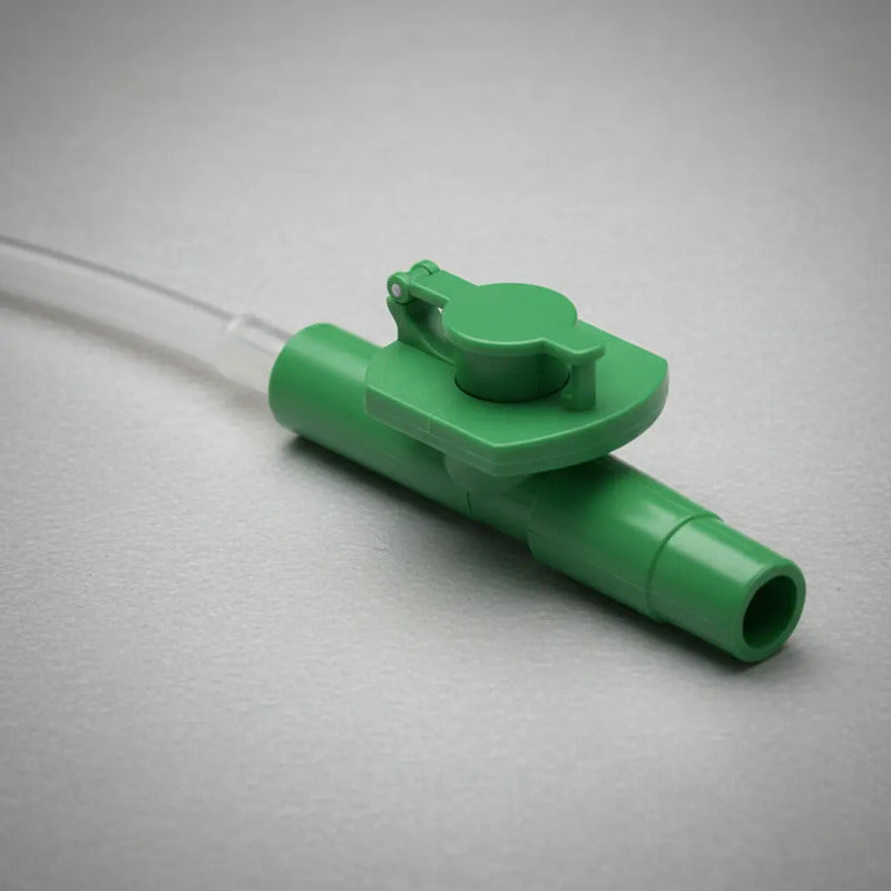 4 Piezas Sonda Para Aspiracion De Secreciones 10fr
