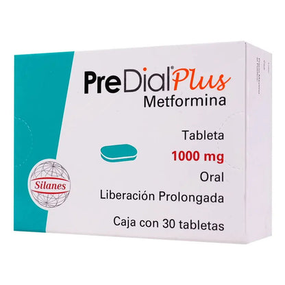 Predial Plus Tableta 1000 Mg, 30 Tabletas