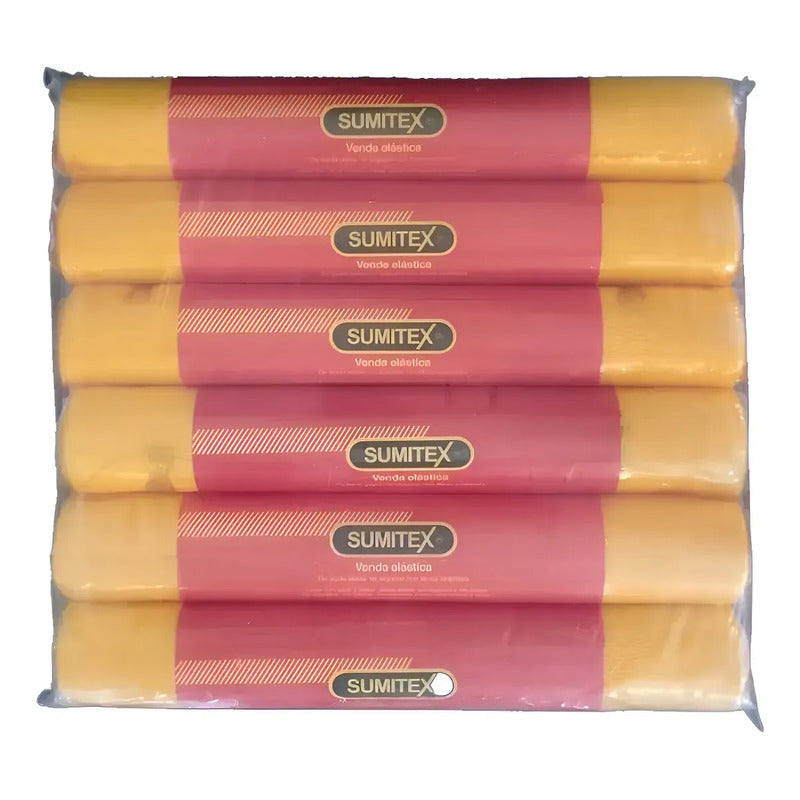 Venda Elastica 30cm X 5m Paquete 6pz Blanco