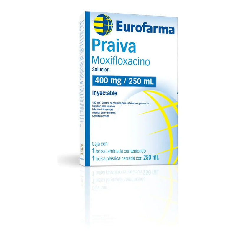 Praiva Solución Inyectable 400 Mg, 1 Bolsa 250 Ml