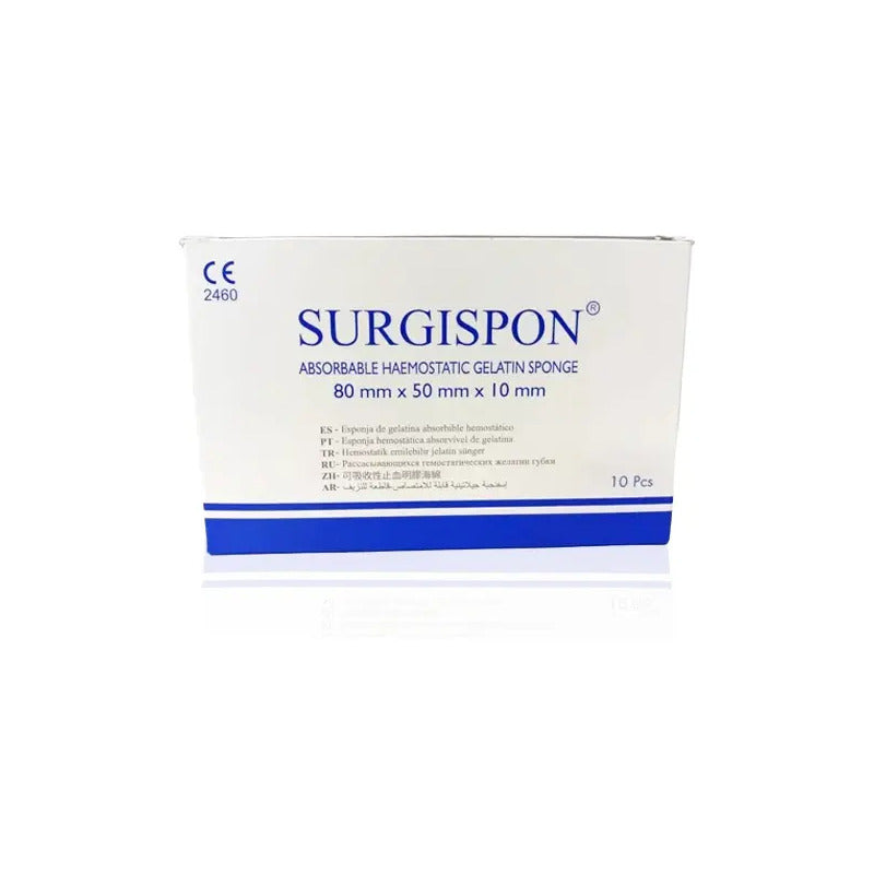 Esponja Hemostática Surgispon De Gelatina Absorbible C/10 Pz Surgispon-g