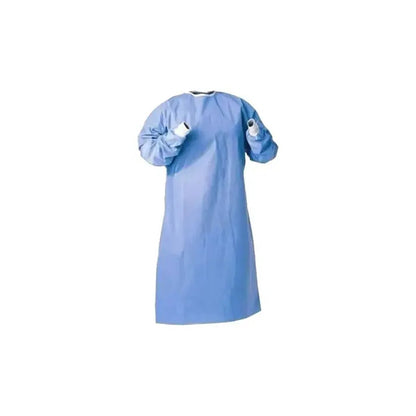 Bata Quirúrgicareforzada Estéril Sellada Marca Sensimedical Azul Grande