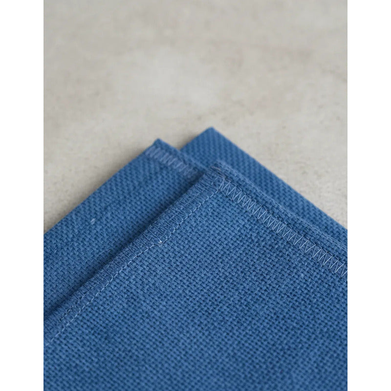 10 Campos Hendidos Esteriles Sms 70 X 70 Cm Uso Clinico Azul Lisa Unitalla