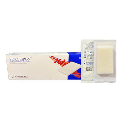 Esponja Hemostática Surgispon De Gelatina Absorbible C/10 Pz Surgispon-g