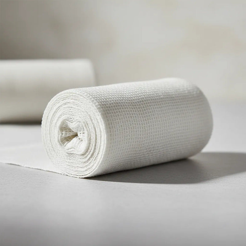 12 Vendaa Elastica 10cm X 5m Uso En Hogar, Clinico, Farmacia Blanco
