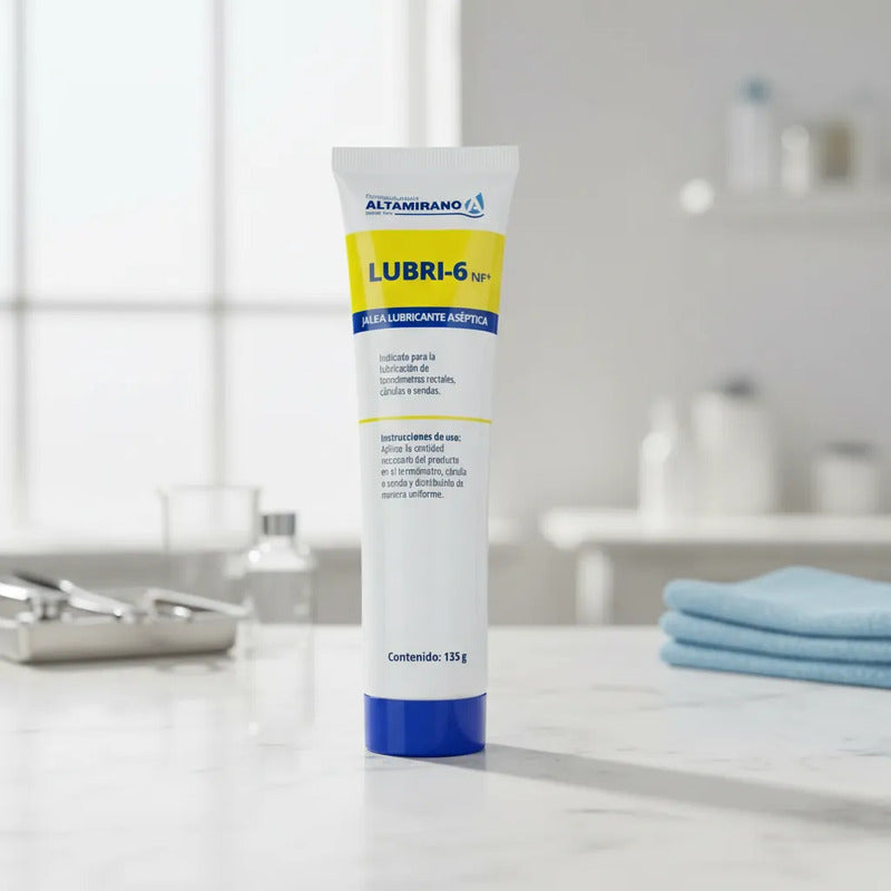 Jalea Lubricante Aséptica 135 G Lubri-6 Uso Clinico