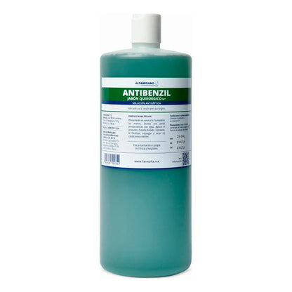Farmaceuticos Altamirano Antiséptico Antibenzil Jabón Quirúrgico Nf