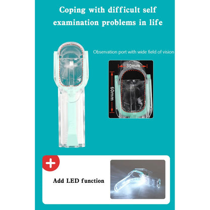 Espejo Vaginal Desechable C/ilumica Led Uso Medico Gine