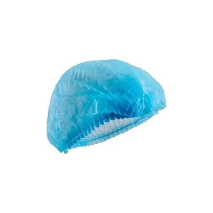 Gorro Plisado Desechable Color Azul Ambiderm C/100 Pz Azul Unitalla