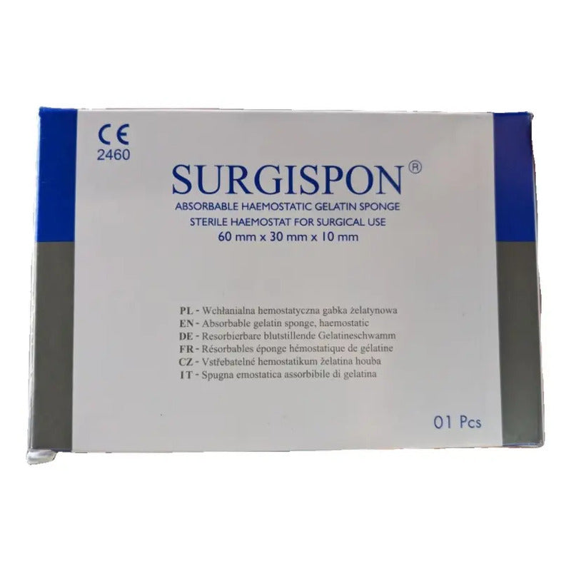 Esponja Hemostática Surgispon De Gelatina Absorbible Pieza