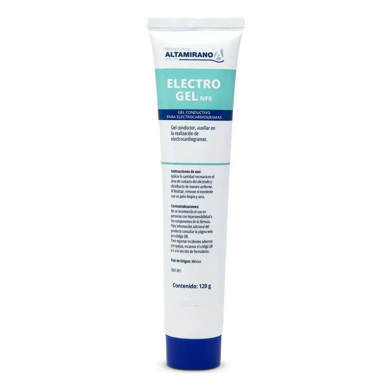 5 Botes De Electro Gel Altamirano 120g Neutra