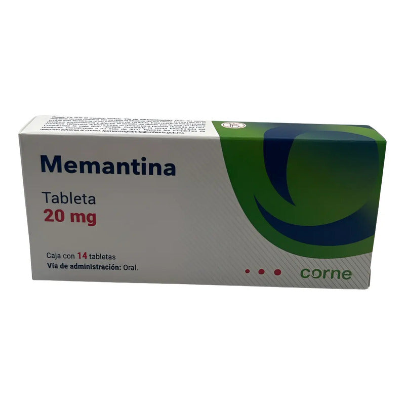 Memantina 20 Mg C/14 Tabletas Corne