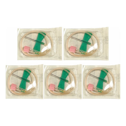 Lote De 5 Sets Para Infusion Mariposa 21gx3/4