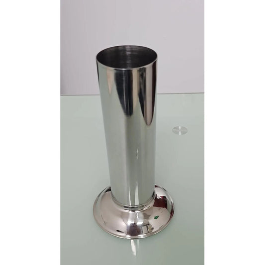 Recipiente Tipo Tarro Metalico Para Instrumental Medico 18cm