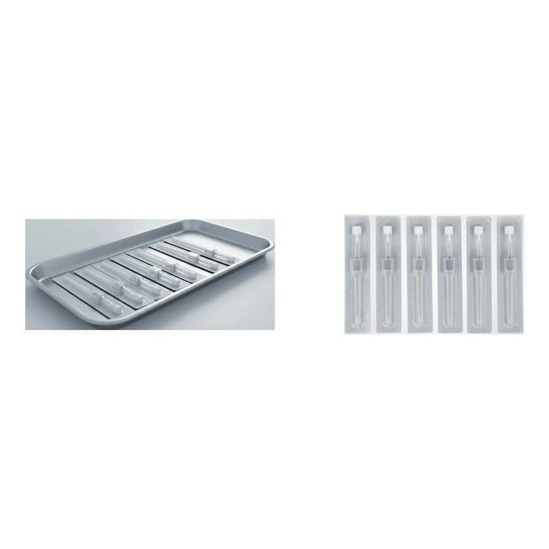 Kit Seguridad: 5 Piezas Catéter Periférico 22g Azul + 5 Piezas Catéter Periférico 16g Gris