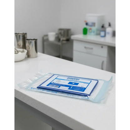 Campo Hendido Esteril Ambiderm Sms 60 X 70 Cm Con 10 Pzas Azul 60x70