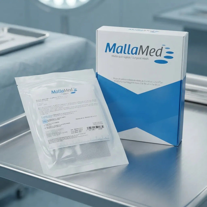 Malla De Polipropileno Anudada 25a35 X 25a35 Cm Uso Medico