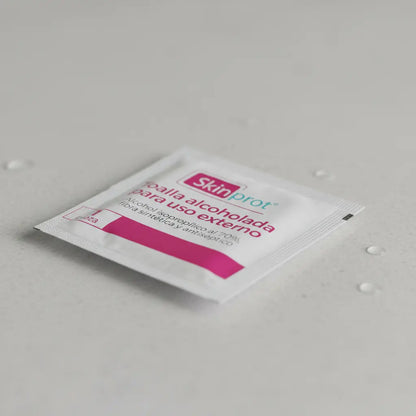 Toalla Alcoholada Para Uso Externo 100 Pzs Skinprot