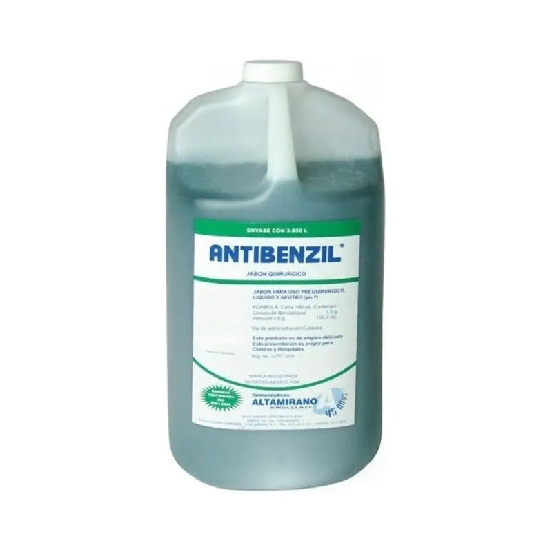 Jabón Quirurgico Antibenzil 3.850 Litros Desinfectante