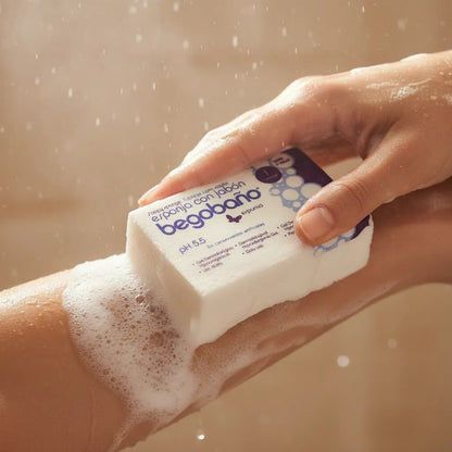 Esponja Begobaño Con Jabón Ph 5.5 - 4 Pzs