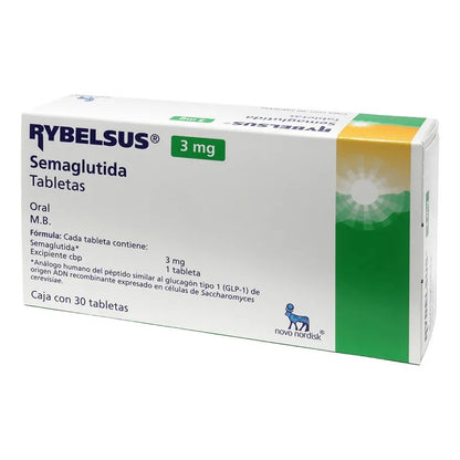 Rybelsus Tableta 3 Mg, 30 Tabletas