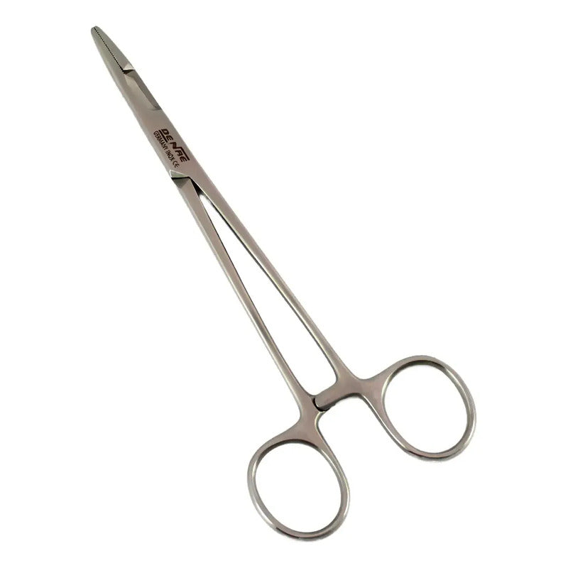 Porta Aguja Olsen Hegar Para Sugecion Y Corte De Agujas 14cm