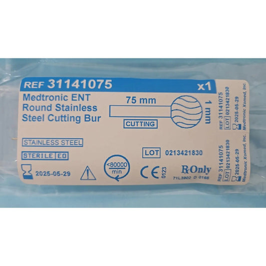 Fresa Para Cirugua De Oido Tipos A Elegir Para Resterilizar Cortante 1mm X 7.5cm